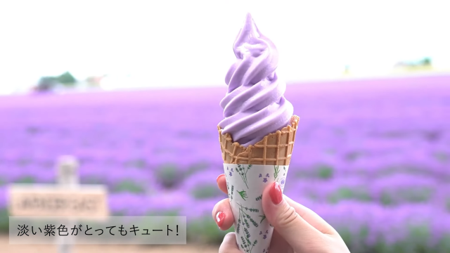 ファーム富田のソフトクリーム
